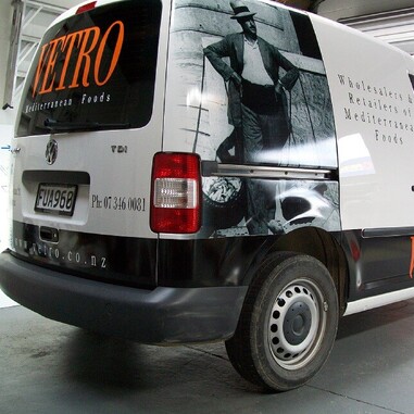 vehicle graphic signage by JK Signs in Rotorua
