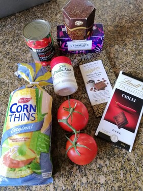 a few signs in my own kitchen of foods, origins of which are Mexican