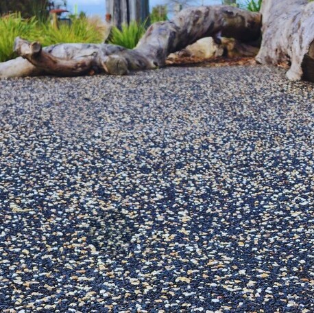 Playtop Walk - Vibrant, eco-friendly, and extremely permeable rubber flooring choices designedfor pedestrian, bicycle and equestrian traffic on pathways and rural trails.