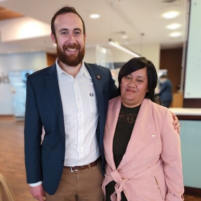 Image of Ngāti Ruapani trustees at AIP