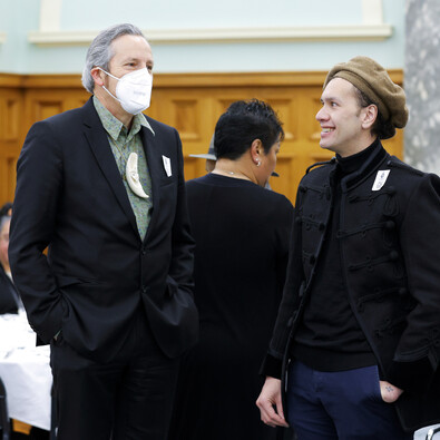 Image of Ngāti Ruapani members at AIP