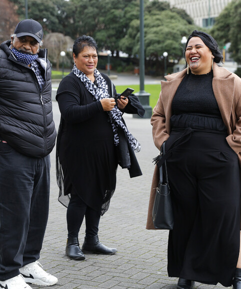Image of Ngāti Puapani members at AIP