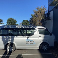 Van trips - image of the Eastern Coromandel Community Services van