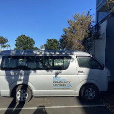 Van trips - image of the Eastern Coromandel Community Services van