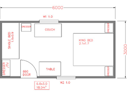 Large Cabin for rent $140 per week