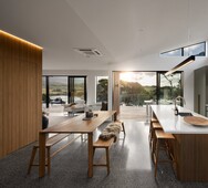Timber cladding and natural materials, coastal‑inspired home interior, Waikato builder