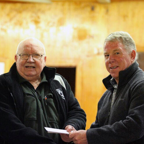 Trinity Lands helps South Waikato Menzshed with donation for new tools