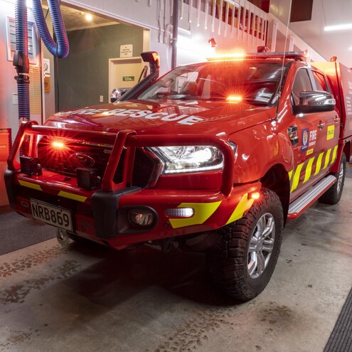 A Tīrau emergency vehicle is made possible with suppor from Trinity Lands