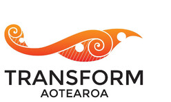Transform Aotearoa logo – Trinity Lands is a proud supporter