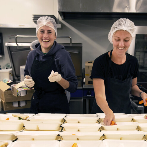 The Daily Charitable Trust – making school lunches for Te Puke students is supported by Trinity Lands