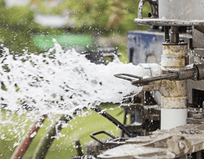 Drilling of the well at Tōtara Springs