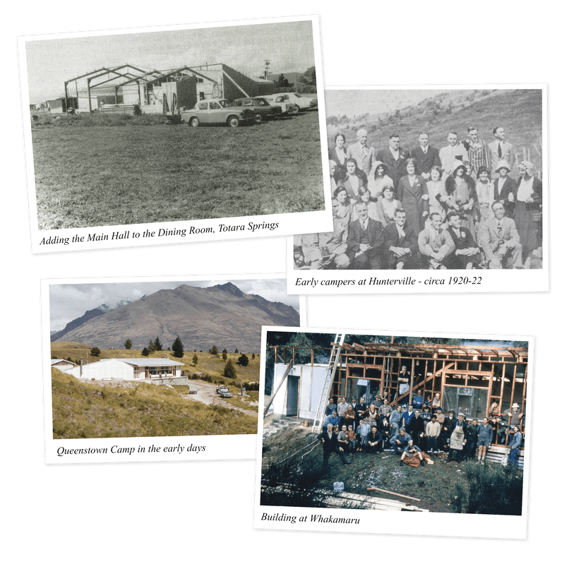 History of Christian Camping in New Zealand - Photos from the past 100 years