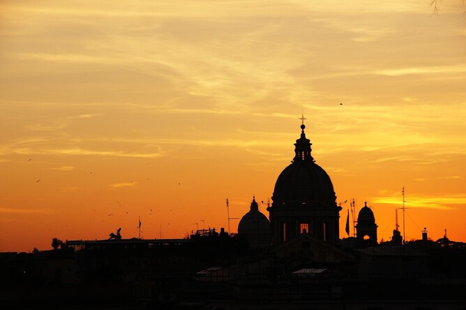 Vatican skyline