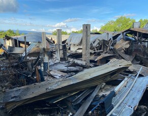 Fire destroys Wewak Head Office