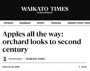 Waikato Times Article