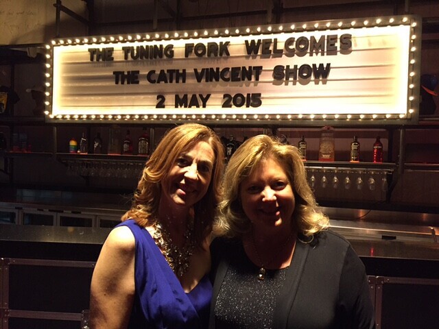 Cath Vincent and Marion Jackson