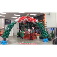 Christmas Arch | Balloon Arches Tauranga