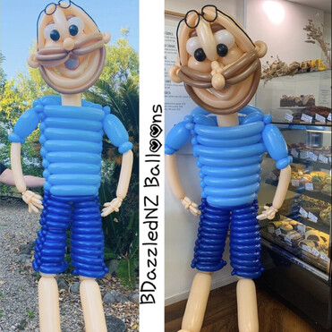 Life-size character balloon | Character Balloons Tauranga