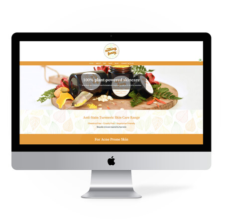 Website Design Skincare Ecommerce