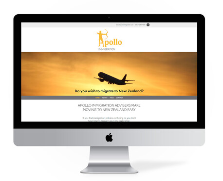 Web Design Immigration industry