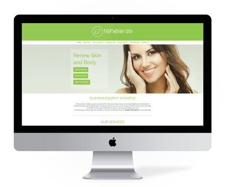 Website design beauty therapist
