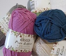 Crucci knitting yarn available at Tauranga Knitting Centre