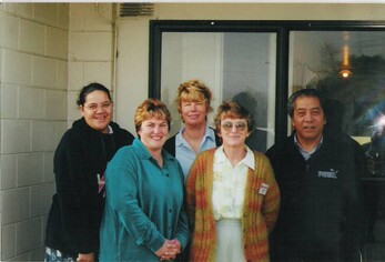 From Left - Trish, Jennie, Barbara, Nellie, Isi