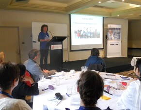 Presentation of funds raised to Christchurch Diabetes Team