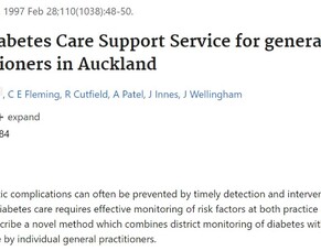 Article NZMJ - DCSS - Diabetes Care Support Service 1997