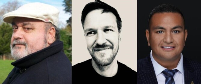 Left to right - Graham, Henry and Fale