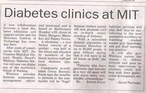 Diabetes Projects Trust get their own space as the DHB team are on the move