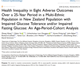 Publication - DCSS - Health Inequality in Eight Adverse OUtcomes