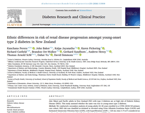 Publication - Ethnic differences in risk of renal progression - young people - DCSS Audit data
