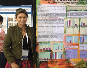 Poster - Online Survey of Nurses as role models for healthy eating and being active 2015