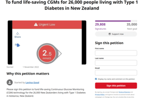 Continuous Glucose Monitoring (CGM) funding for individuals with Type 1 Diabetes