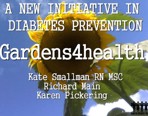 Presentation NZSSD 2010 - Gardens4Health - a new initiative in Diabetes prevention
