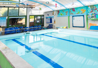 Ace Learn to Swim pool and inside facilities in Hamilton, New Zealand