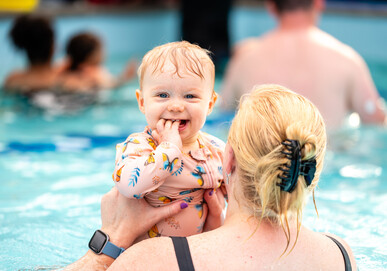 young baby swimming - Ace Learn to Swim