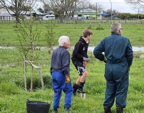 The Cambridge dog park.