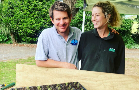 Alice & Dave, owners of The Native Dairy Farmer