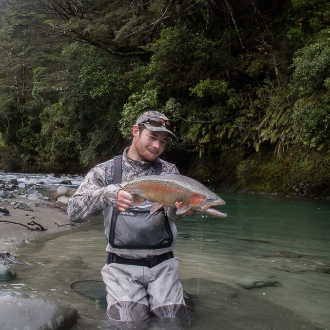 Autumn Fishing can be fantastic. New Zealand Fiordland mission. Todd Adolph