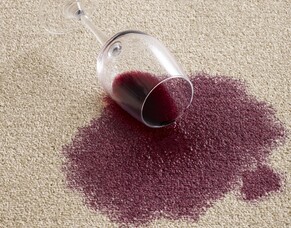 Treating Red Wine Spill