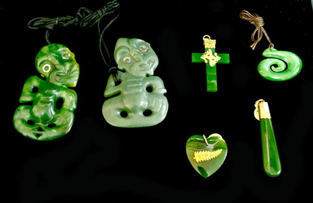 Maori and Tribal Art – Folk Art and Kiwiana -New Zealand Jade(Pounamu) at Rotorua Antiques and Collectables