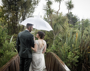 How to Make Rain on Your Wedding Day Work for You