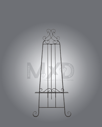 Fancy metal easel
