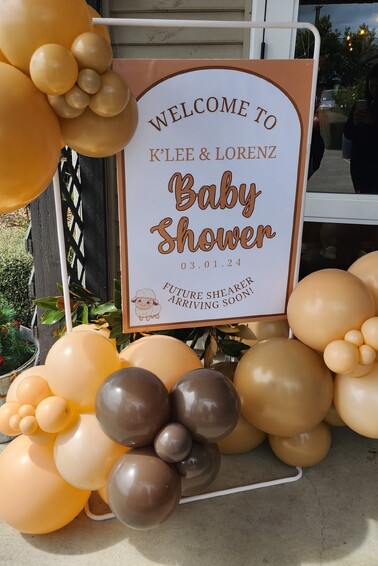 Baby Shower Signage - Hamilton