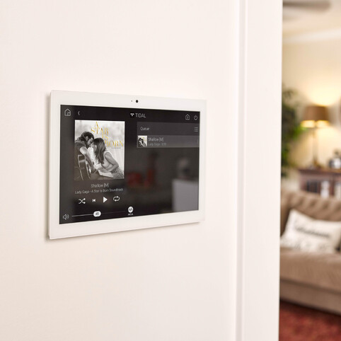 Control 4 Smart Home System with touch screen