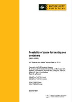 MAF /MPI Report Sea Containers