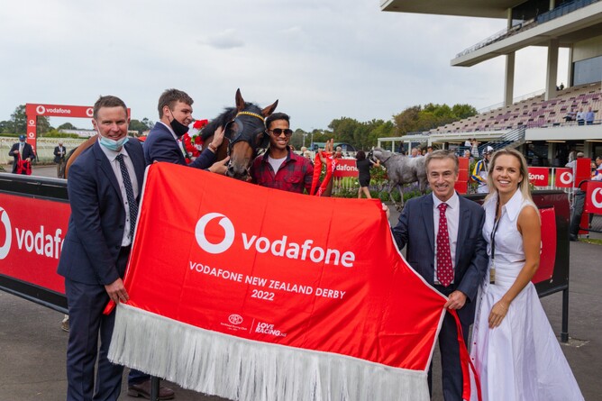 Celebrations post Asterix' 2022 Derby Win.