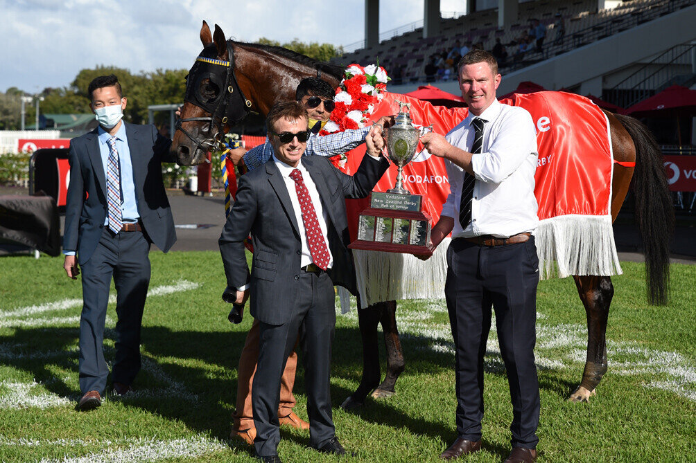 Wexford Stables Rocket Spade wins thrilling New Zealand Derby